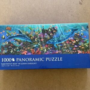 Amethyst Reef Panoramic Puzzle - 1000 Pieces